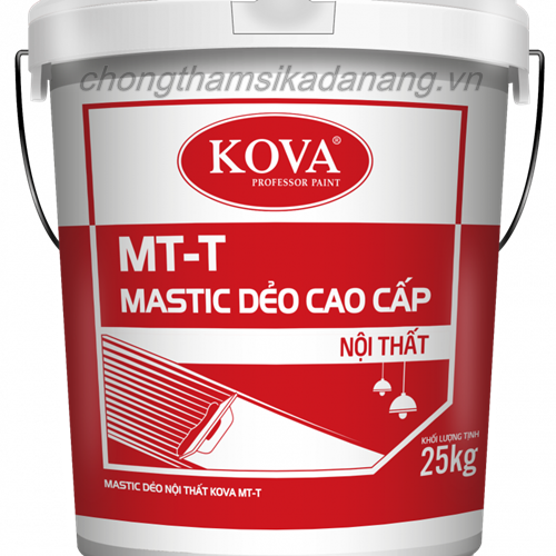 MASTIC DẺO NỘI THẤT KOVA MT-T 25KG
